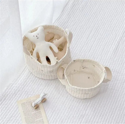 2er Set Stoffbehälter mit niedlichem Design