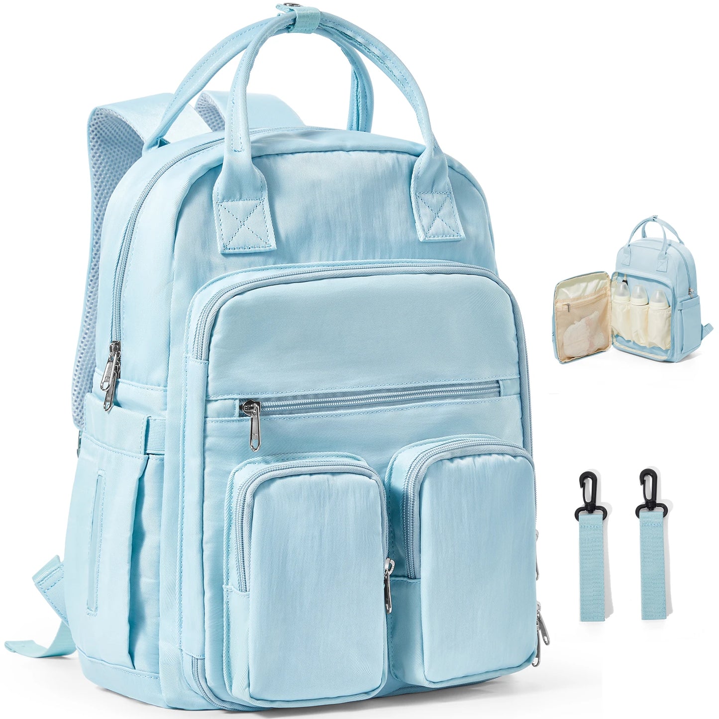 Multifunktionaler Wickelrucksack