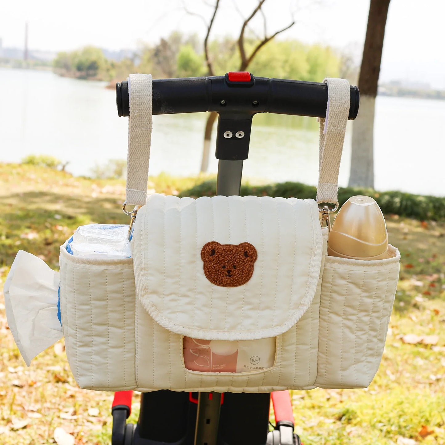 Wickeltasche Teddymotiv