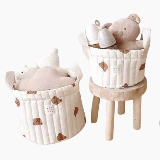 2er Set Stoffbehälter mit niedlichem Design
