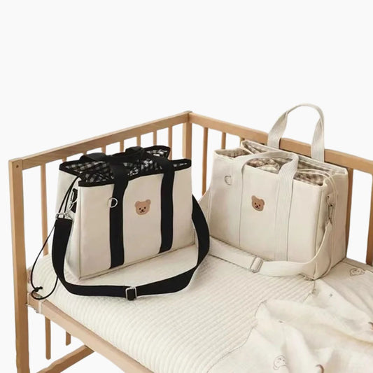 Wickeltasche mit Tunnelzug
